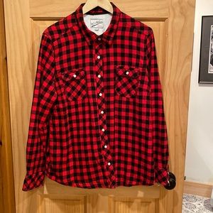 Lined shirt jacket